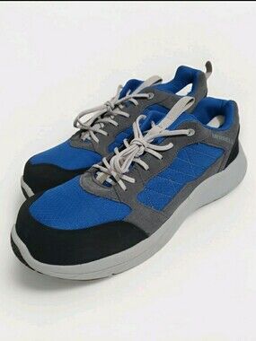 Merrell Work Safety Toe Shoes Men’s Size 11 M Blue Gray 62146 ASTM EH Slip...
